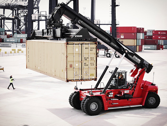 Kalmar Rischter Kalmar Reachstacker