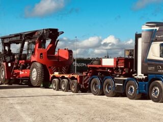 Bigger site, bigger lift: Kalmar Eco Reachstacker helps Murphy Transport’s expansion