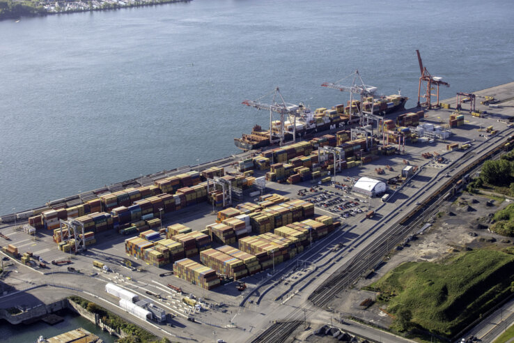 Automating container identification at Termont Montréal