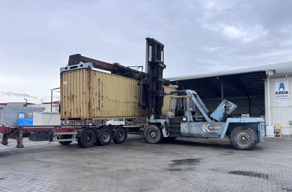 Kalmar forklift 1987_at ARDA Kalmar forklift 1987_at ARDA