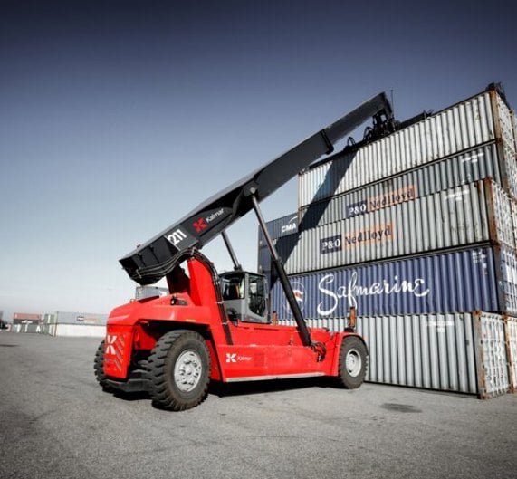 Kalmar Rischter Kalmar Eco Reachstacker